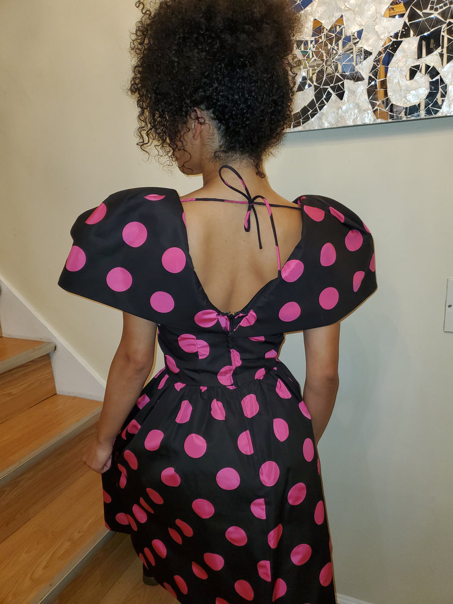 80s Polka Dot Dress The Rugged Rose Atl 80s Polka Dot Dress The Rugged Rose Atl