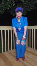 Load image into Gallery viewer, Frilly Blue Skirt
