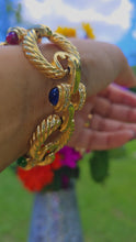 Load image into Gallery viewer, Gold Tone Link Bracelet
