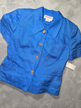 Load image into Gallery viewer, Blue Maggy Blazer Top
