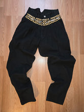 Load image into Gallery viewer, Vintage Bling Qween Black high waisted jeans
