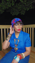 Load image into Gallery viewer, Blue Maggy Blazer Top
