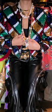 Load image into Gallery viewer, 1980s Colorblock Sequin Jacket
