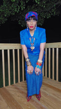 Load image into Gallery viewer, Blue Maggy Blazer Top
