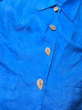 Load image into Gallery viewer, Blue Maggy Blazer Top
