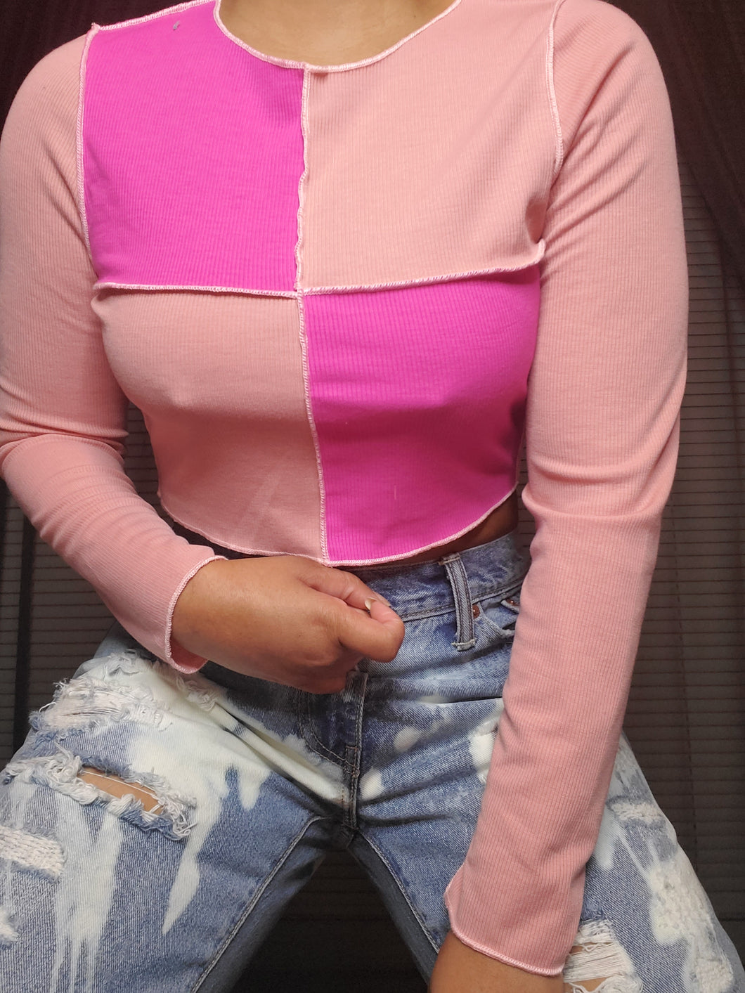 Long sleeve Bubble Yum Top