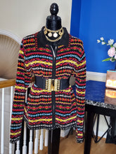 Load image into Gallery viewer, Winter Skittlez Zip Sweater
