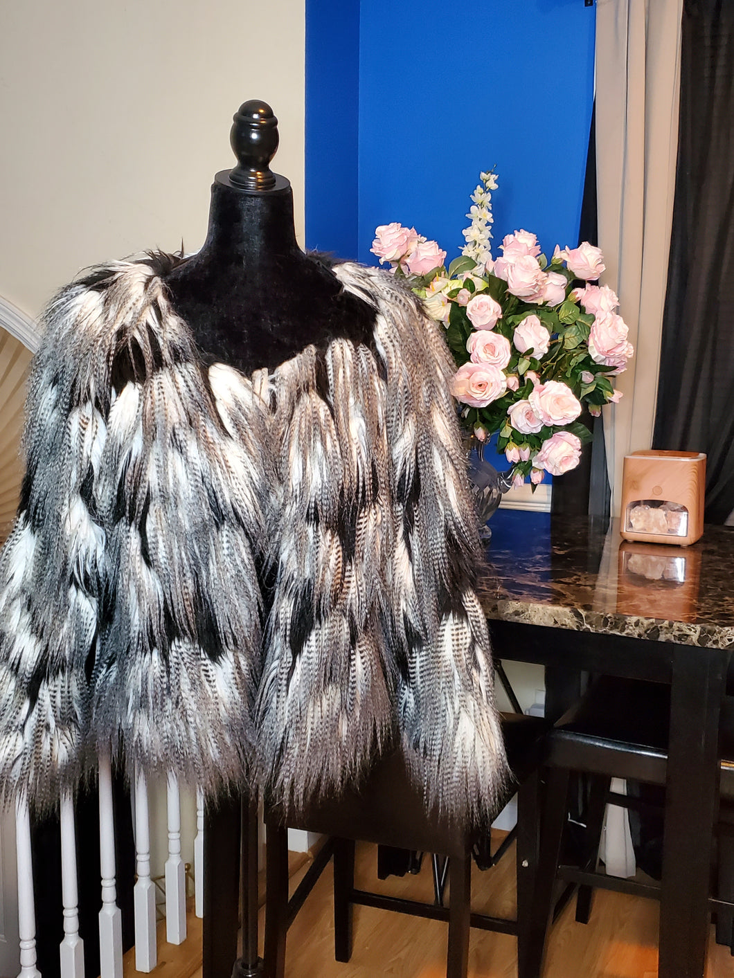 Dazzle Fur Coat