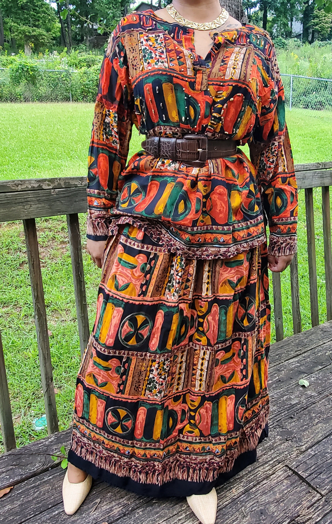 Wakanda Forever Vintage 2 piece