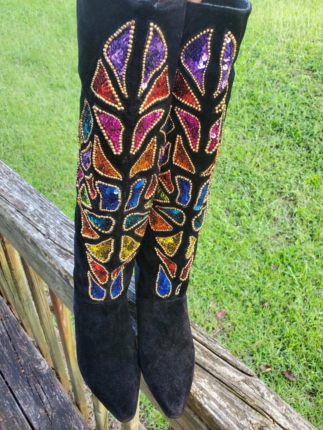 Rainbow Row Vintage Boots