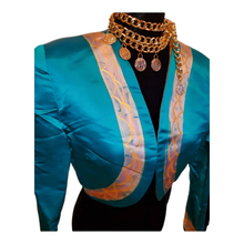 Load image into Gallery viewer, Princess Drip Retro Crop Jacket
