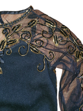 Load image into Gallery viewer, Regal Mesh detail Sweater
