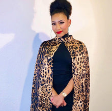 Load image into Gallery viewer, Sassy Leopard Cape
